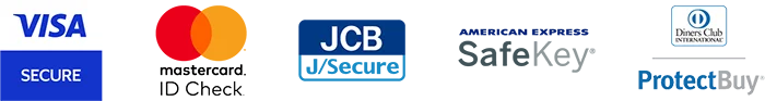 Visa Secure、ID Check、J/Secure、MERICAN EXPRESS SafeKey、Diners Club ProtectBuy3Dセキュア2.0対応